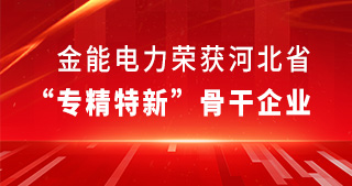 金能电力荣获河北省“专精特新”骨干企业