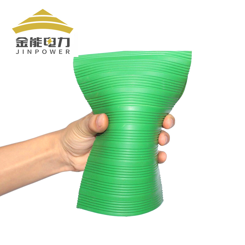 绿色条纹防滑绝缘橡胶板天然橡胶原料